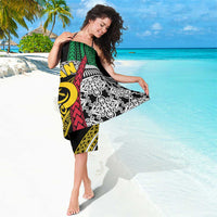 Vanuatu Proud to be Ni-van Personalised Sarong with Mutis En Atan Patterns LT9 - Polynesian Pride