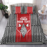 Custom Tonga Rugby Bedding Set Mate Maa Kupesi Style LT9 - Polynesian Pride