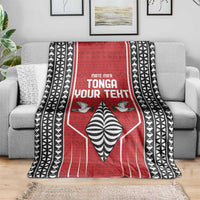 Custom Tonga Rugby Blanket Mate Maa Kupesi Style LT9 - Polynesian Pride