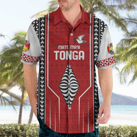 Custom Tonga Rugby Hawaiian Shirt Mate Maa Kupesi Style LT9 - Polynesian Pride