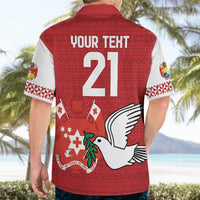 Custom Tonga Rugby Hawaiian Shirt Mate Maa Kupesi Style LT9 - Polynesian Pride