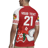 Custom Tonga Rugby Rugby Jersey Mate Maa Kupesi Style LT9 - Polynesian Pride
