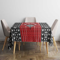 Custom Tonga Rugby Tablecloth Mate Maa Kupesi Style LT9 - Polynesian Pride