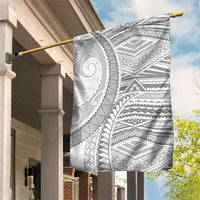 American Samoa White Sunday Garden Flag Polynesian Lotu Tamaiti - Polynesian Pride