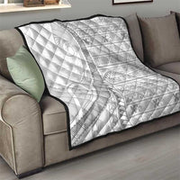 Tokelau White Sunday Quilt Lotu Tamaiti Ngatu Tokelau Feletoa Manulua - Polynesian Pride