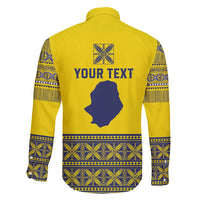 Niue Crab Personalised Family Matching Short Sleeve Bodycon Dress and Hawaiian Shirt Niuean Hiapo Pattern - Polynesian Pride