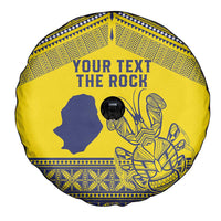 Niue Crab Personalised Spare Tire Cover Niuean Hiapo Pattern - Polynesian Pride