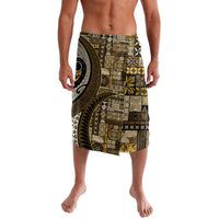 Vintage Samoa Siapo Mamanu Lavalava Gold Samoan Tapa Motif LT9 Gold - Polynesian Pride