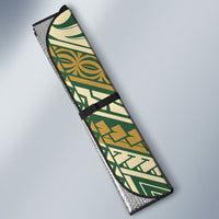 Hawaii Tiki Mask Auto Sun Shade Mele Kalikimaka i Iulai!