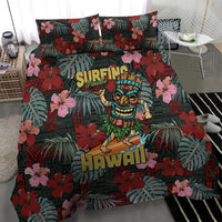 Hawaii Tiki Surfing Bedding Set Mele Kalikimaka i Iulai! LT9 - Polynesian Pride