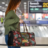 Hawaii Tiki Surfing Travel Bag Mele Kalikimaka i Iulai!