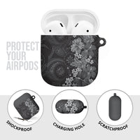 Pauli Hawai'i Hibiscus AirPods Case Polynesian Tribal Tattoo Pattern Floral Elements LT9 - Polynesian Pride