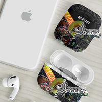 Australia New Zealand Personalised AirPods Case Maori Aboriginal Art Style LT9 - Polynesian Pride
