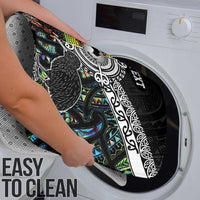 Australia New Zealand Personalised Bathroom Set Maori Aboriginal Art Style - Polynesian Pride