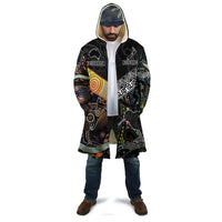 Australia New Zealand Personalised Cloak Maori Aboriginal Art Style - Polynesian Pride