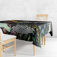 Personalised New Zealand and Australia Tablecloth Maori Mix Aboriginal Art Style LT9 - Polynesian Pride