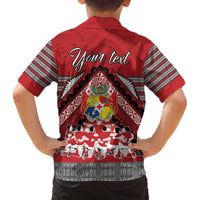 Personalised Tonga Rugby Pacific Family Matching Puletasi and Hawaiian Shirt Ikale Tahi Sipi Tau LT9 - Polynesian Pride