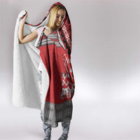 Personalised Tonga Rugby Pacific Hooded Blanket Ikale Tahi Sipi Tau LT9 - Polynesian Pride