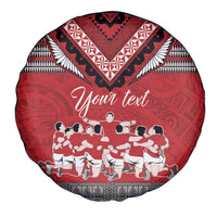 Personalised Tonga Rugby Pacific Spare Tire Cover Ikale Tahi Sipi Tau LT9 - Polynesian Pride