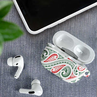 New Zealand Kowhaiwhai Christmas AirPods Case Traditional Maori Koru Pattern LT9 - Polynesian Pride