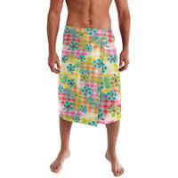 Hawaiian Palaka Lavalava Hibiscus Palm Leaf Pattern - Polynesian Pride