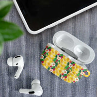 Hawaiian Palaka AirPods Case Hibiscus Pineapple Lei LT9 - Polynesian Pride