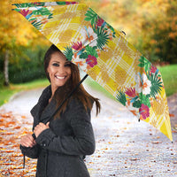 Hawaiian Palaka Umbrella Hibiscus Pineapple Lei - Polynesian Pride