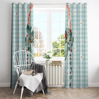 Turquoise Hawaiian Palaka Window Curtain Kukui Nut Money Lei LT9 - Polynesian Pride