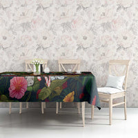Meri Kirihimete Kakapo Santa Tablecloth Merry Christmas with Tropical Vibe LT9 - Polynesian Pride
