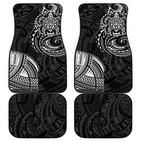 Polynesian Turtle Tribal Tattoo Car Mats Black Style LT9 - Polynesian Pride