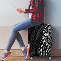 Polynesian Turtle Tribal Tattoo Luggage Cover Black Style