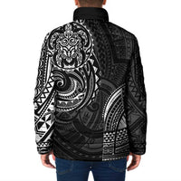 Polynesian Turtle Tribal Tattoo Padded Jacket Black Style LT9 - Polynesian Pride