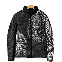 Polynesian Turtle Tribal Tattoo Padded Jacket Black Style LT9 - Polynesian Pride