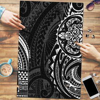 Polynesian Turtle Tribal Tattoo Puzzle Black Style LT9 Black - Polynesian Pride