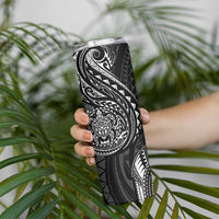 Polynesian Turtle Tribal Tattoo Skinny Tumbler Black Style