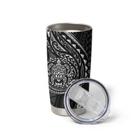 Polynesian Turtle Tribal Tattoo Tumbler Cup Black Style LT9 - Polynesian Pride