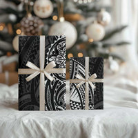 Polynesian Turtle Tribal Tattoo Wrapping Paper Black Style LT9 - Polynesian Pride