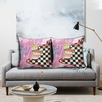 Personalized Japanese Kawaii Sushi Roll Pillow Cover Wagara Palaka Pattern LT9 - Polynesian Pride