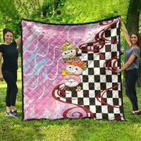 Personalized Japanese Kawaii Sushi Roll Quilt Wagara Palaka Pattern LT9 - Polynesian Pride
