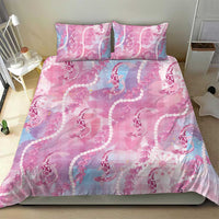 Japanese Koi Fish Bedding Set Pink Wagara Palaka Honohono Pikake Lei LT9 - Polynesian Pride