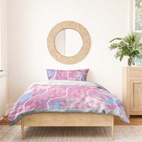 Japanese Koi Fish Bedding Set Pink Wagara Palaka Honohono Pikake Lei LT9 - Polynesian Pride