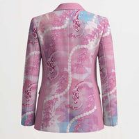 Japanese Koi Fish Blazer Pink Wagara Palaka Honohono Pikake Lei LT9 - Polynesian Pride