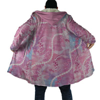 Japanese Koi Fish Cloak Pink Wagara Palaka Honohono Pikake Lei LT9 - Polynesian Pride