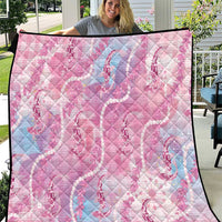 Japanese Koi Fish Quilt Pink Wagara Palaka Honohono Pikake Lei LT9 Pink - Polynesian Pride