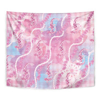 Japanese Koi Fish Tapestry Pink Wagara Palaka Honohono Pikake Lei LT9 - Polynesian Pride