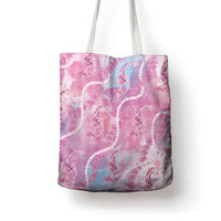Japanese Koi Fish Tote Bag Pink Wagara Palaka Honohono Pikake Lei LT9 - Polynesian Pride