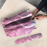 Japanese Koi Fish Umbrella Pink Wagara Palaka Honohono Pikake Lei LT9 - Polynesian Pride