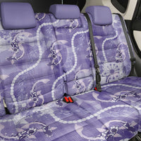 Japanese Koi Fish Back Car Seat Cover Purple Wagara Palaka Honohono Pikake Lei LT9 - Polynesian Pride