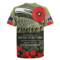 ANZAC Day We Remember Rugby Jersey Maori Silver Fern Camouflage Motif LT9 - Polynesian Pride