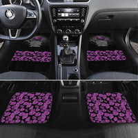 ANZAC Day Remembrance Car Mats Purple Poppy We Will Remember Them LT9 Set 4pcs Purple - Polynesian Pride